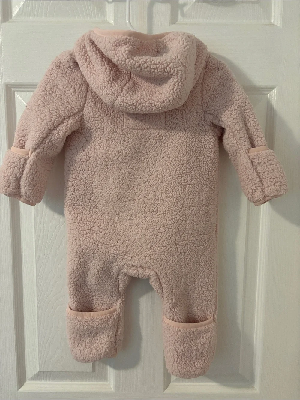 The North Face plush sherpa